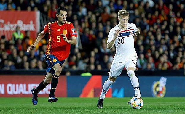 Odegaard es nombrado capitán de Noruega