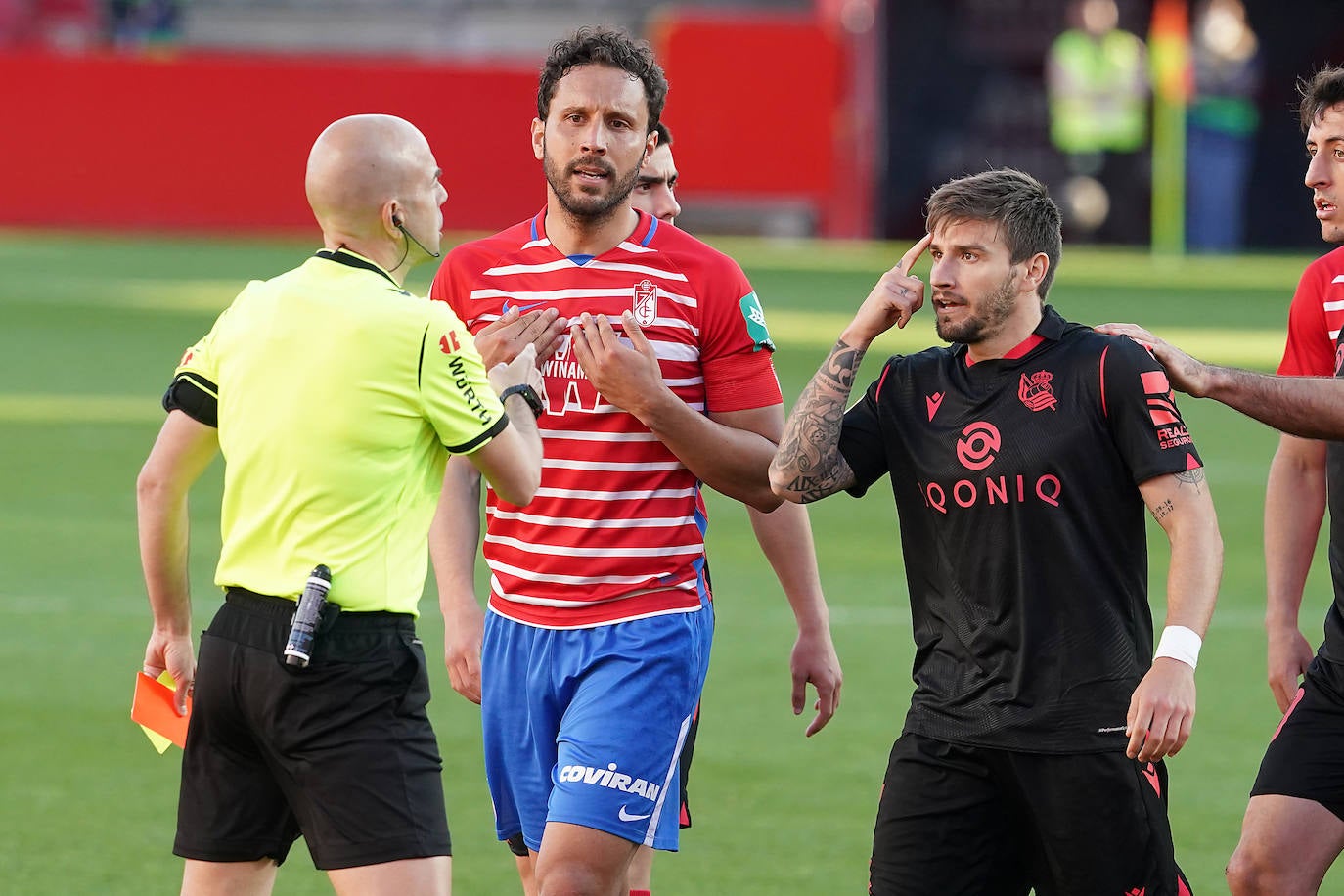 Fotos: Las mejores imágenes del Granada - Real Sociedad