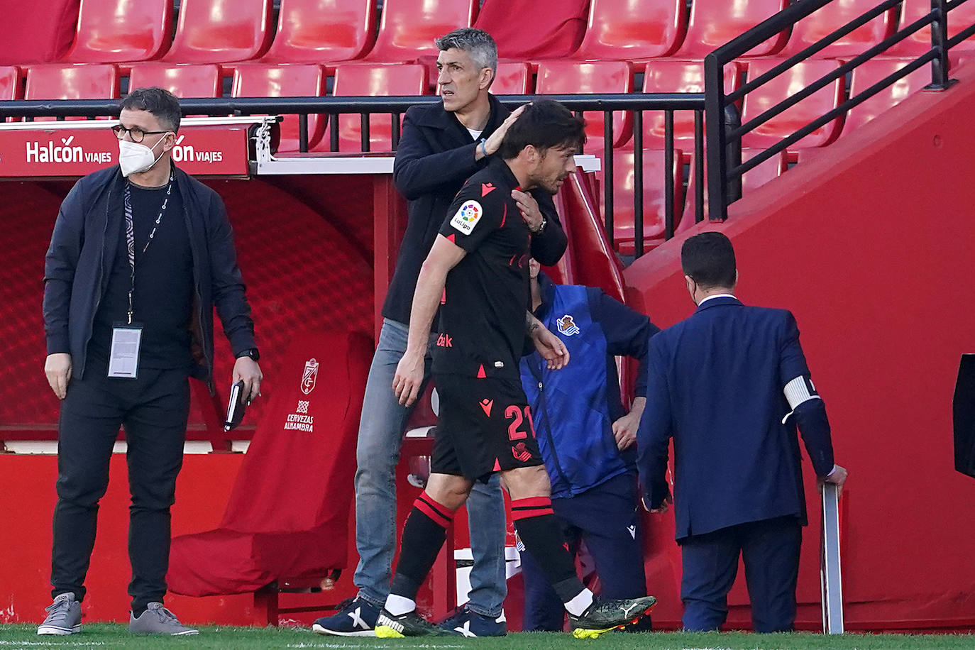 Fotos: Las mejores imágenes del Granada - Real Sociedad