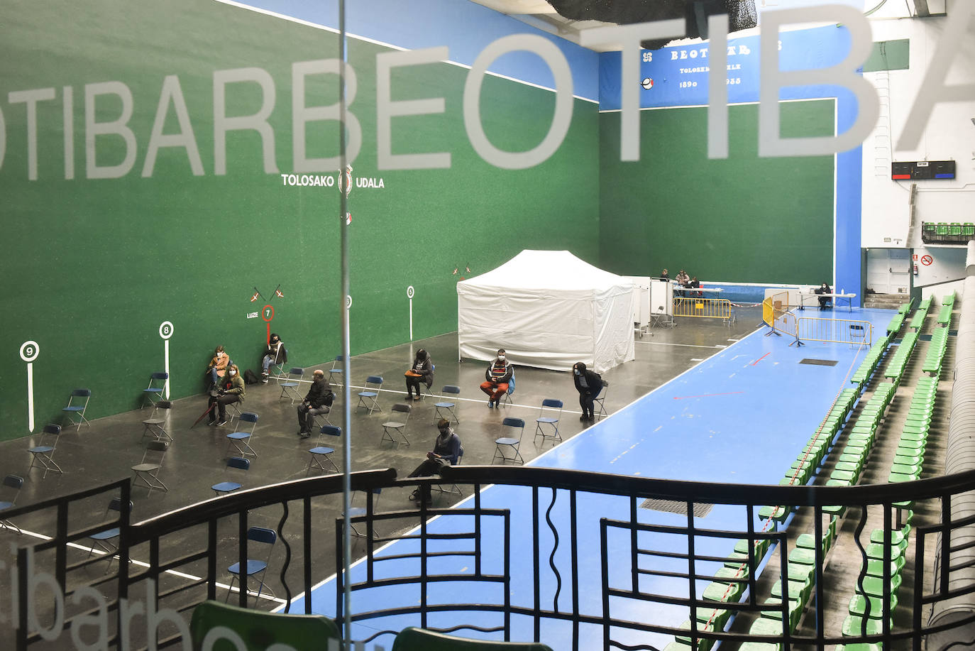 Desde este mediodía las vacunas se suministrarán en este espacio. 