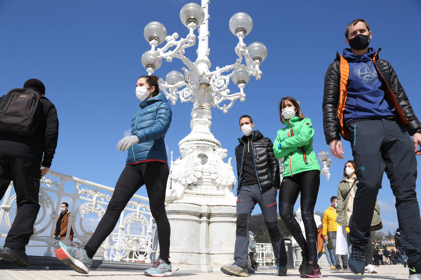 Fotos: Gipuzkoa entra en la primavera dando un portazo a la lluvia