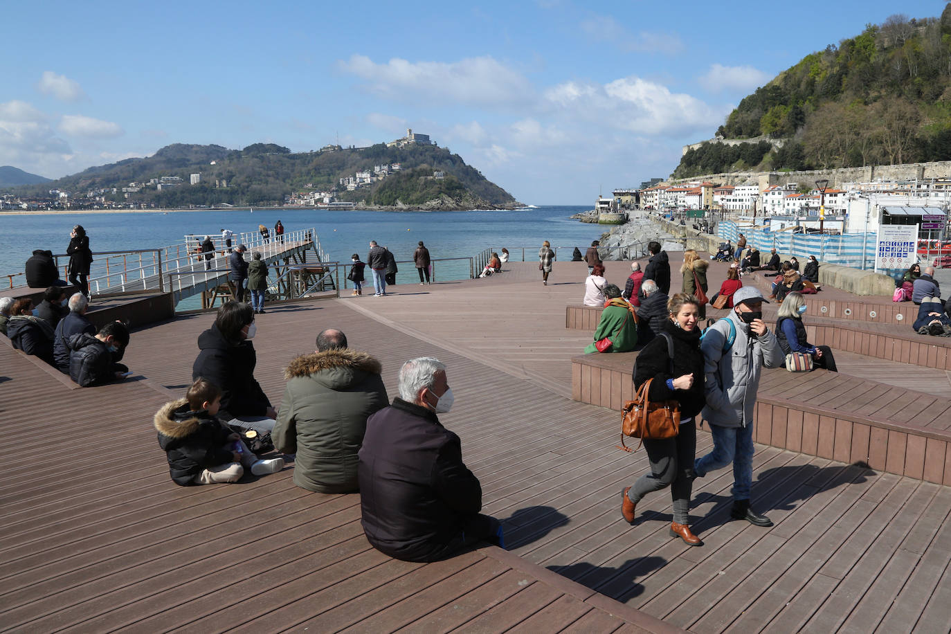Fotos: Gipuzkoa entra en la primavera dando un portazo a la lluvia