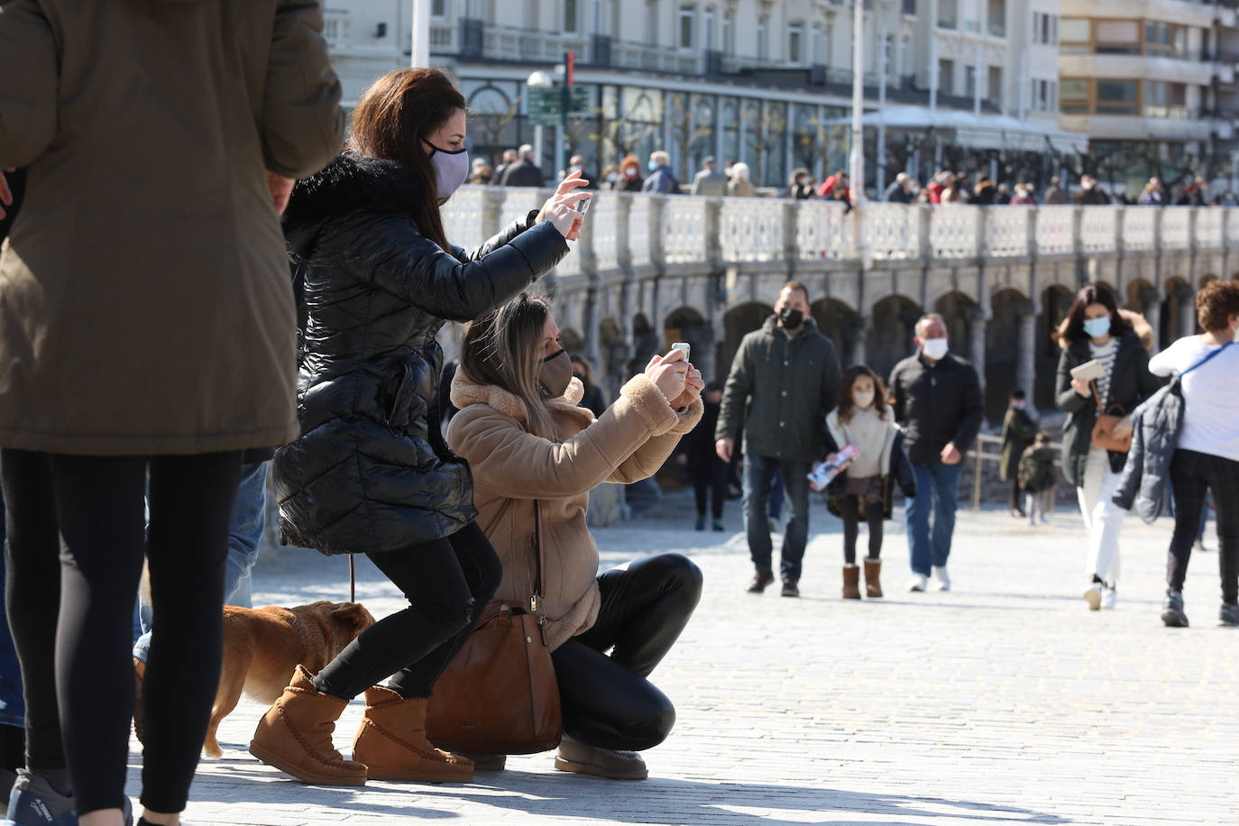 Fotos: Gipuzkoa entra en la primavera dando un portazo a la lluvia