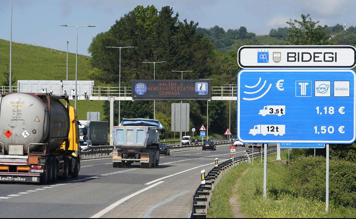 Gipuzkoa seguirá cobrando el peaje para camiones de la N-I pese a los reveses judiciales