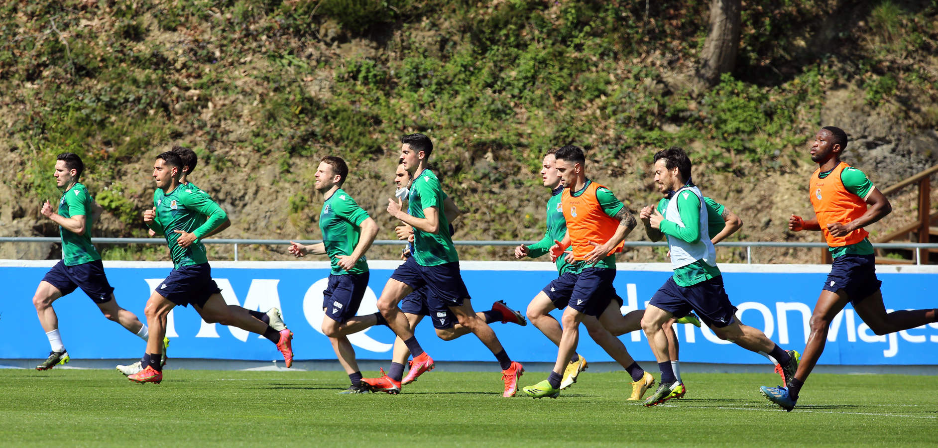El cuadro txuri-urdin ha retomado este miércoles los entrenamientos tras la abultada derrota del pasado domingo ante el Barcelona.