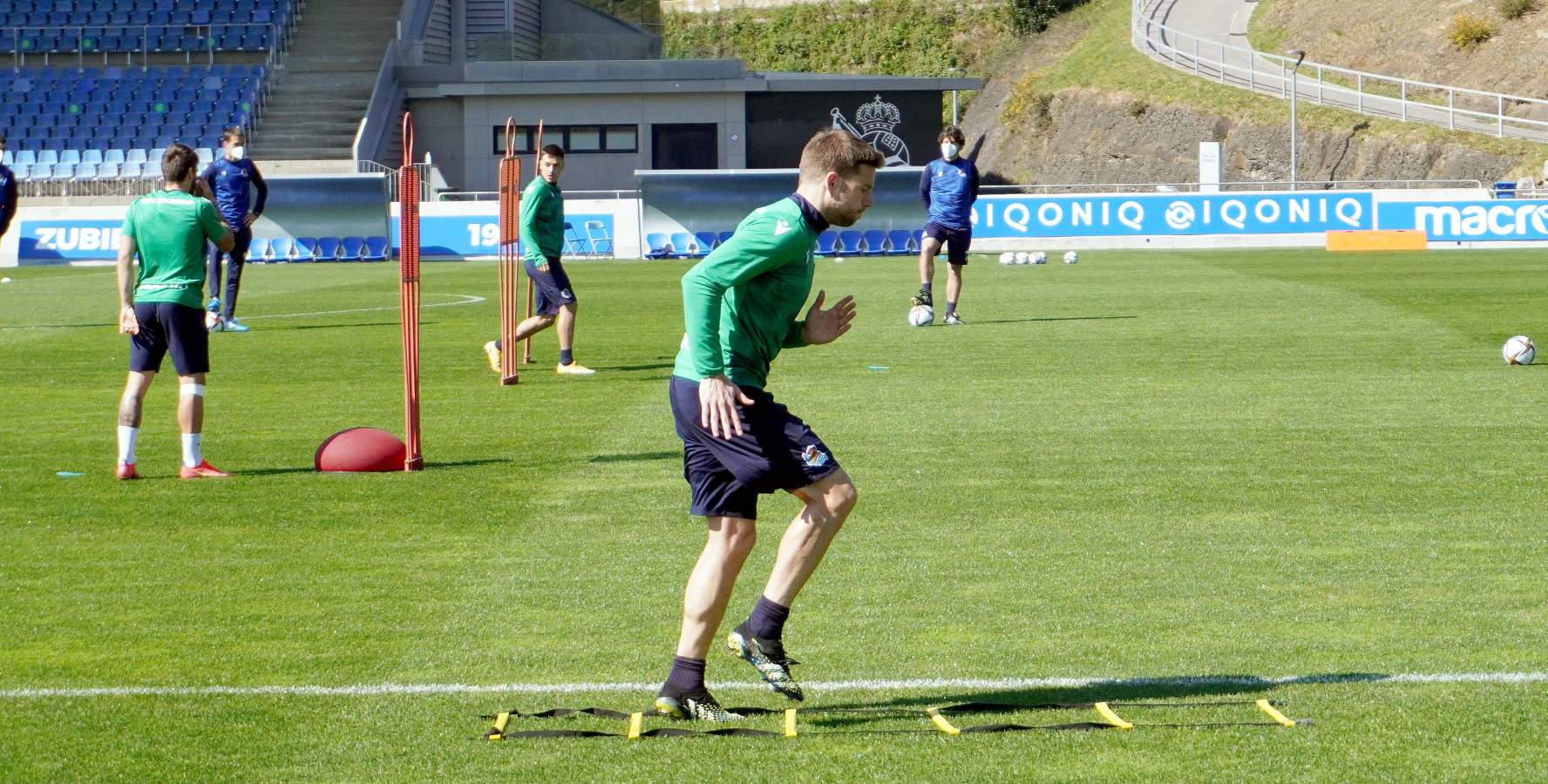 El cuadro txuri-urdin ha retomado este miércoles los entrenamientos tras la abultada derrota del pasado domingo ante el Barcelona.