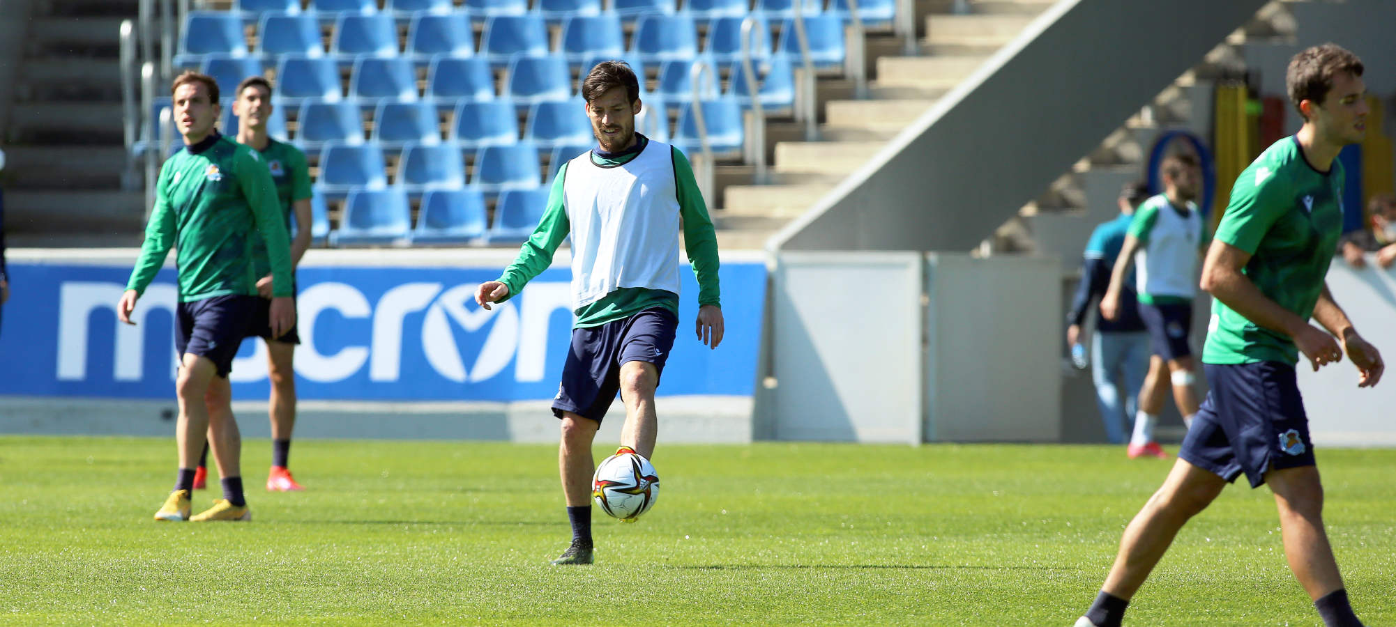 El cuadro txuri-urdin ha retomado este miércoles los entrenamientos tras la abultada derrota del pasado domingo ante el Barcelona.