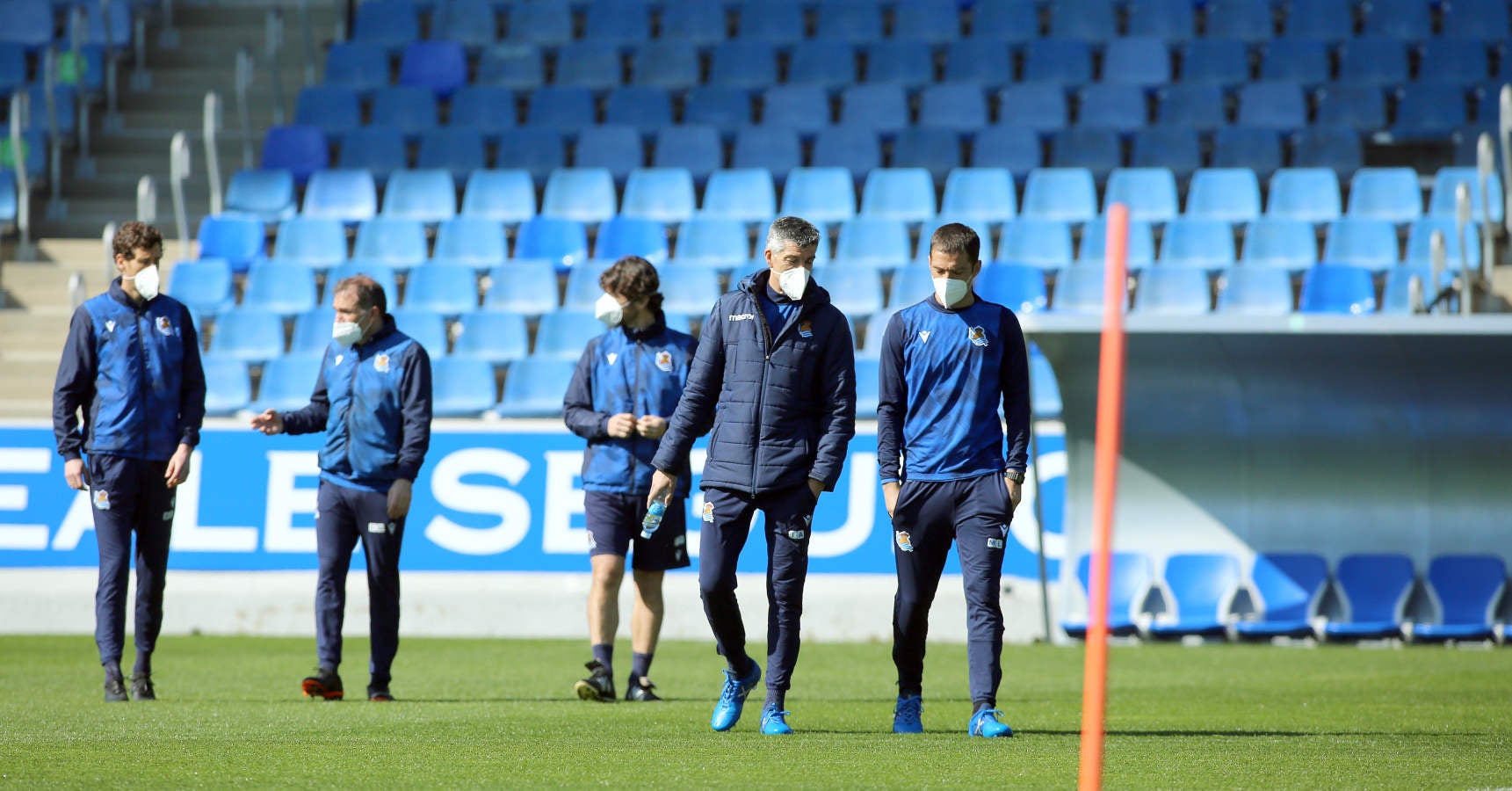 El cuadro txuri-urdin ha retomado este miércoles los entrenamientos tras la abultada derrota del pasado domingo ante el Barcelona.