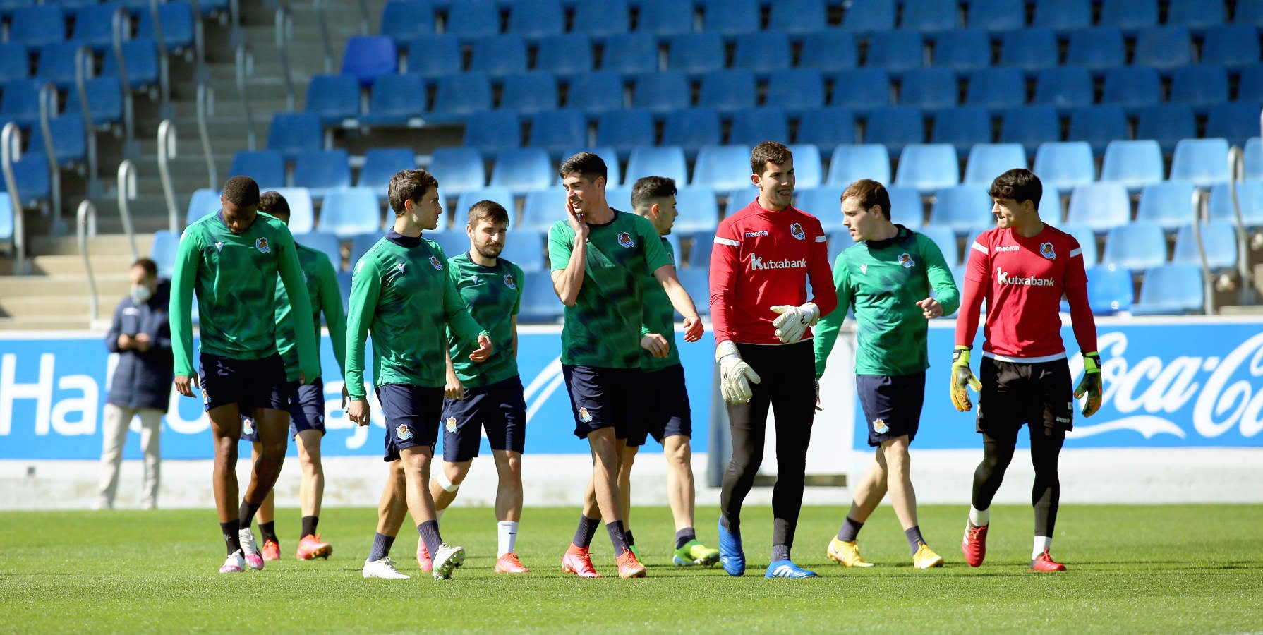 El cuadro txuri-urdin ha retomado este miércoles los entrenamientos tras la abultada derrota del pasado domingo ante el Barcelona.