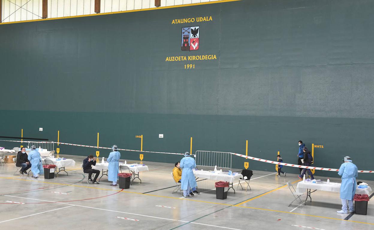 El lunes se llevó a cabo el cribado en Ataun.