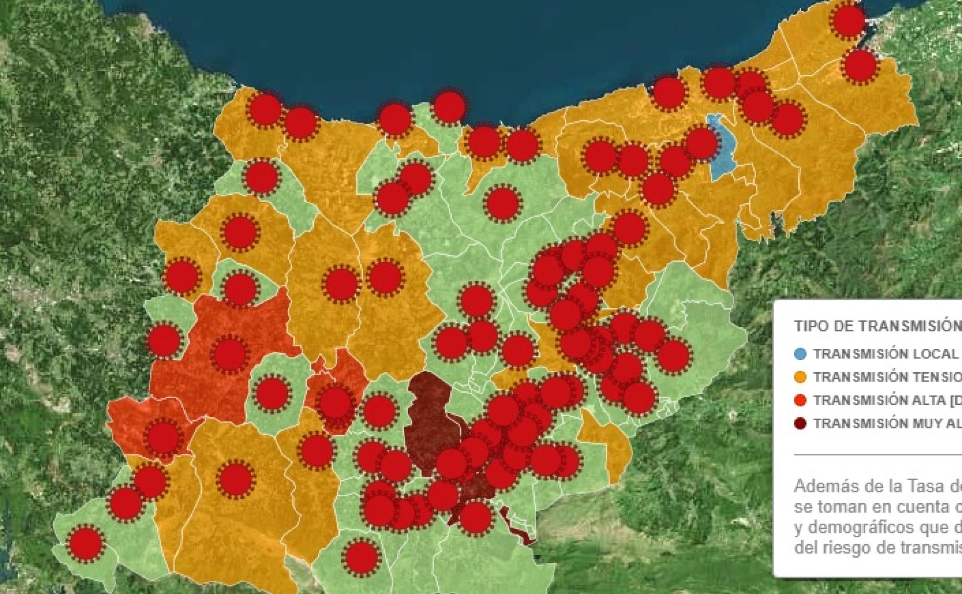 Coronavirus: El número de positivos en Gipuzkoa se dispara a casi 200 en el último día