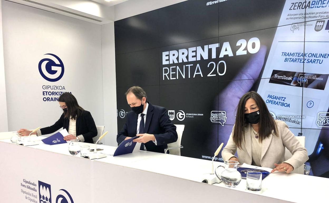 Presentación de la Campaña de la Renta. 