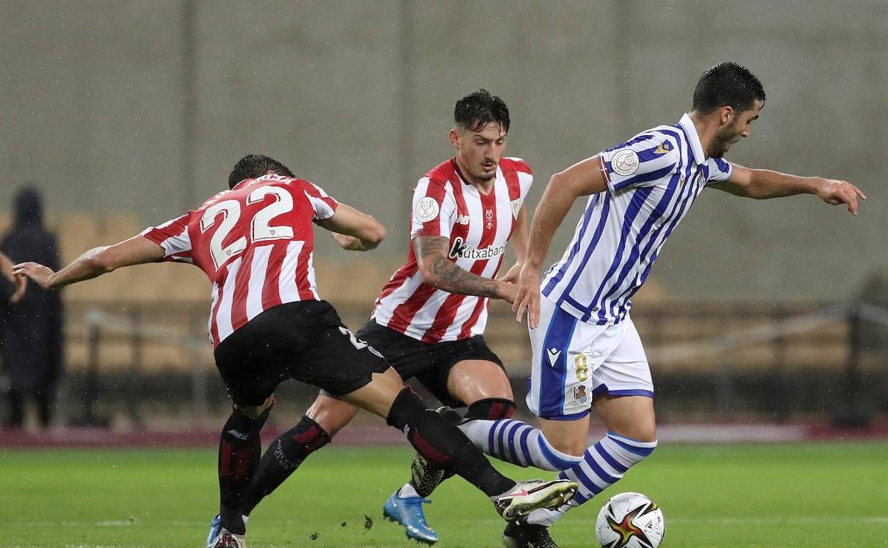 Las mejores imágenes de la final entre Real Sociedad y Athletic Club. 