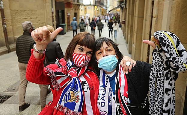 Imagen principal - Directo | Exlosión de alegría en todo Gipuzkoa