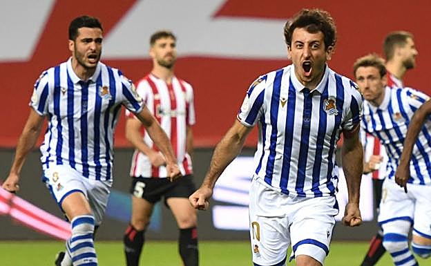 Final de Copa: Mikel Oyarzabal: «Esto es la h... Es para toda la afición, lo teníamos que hacer»