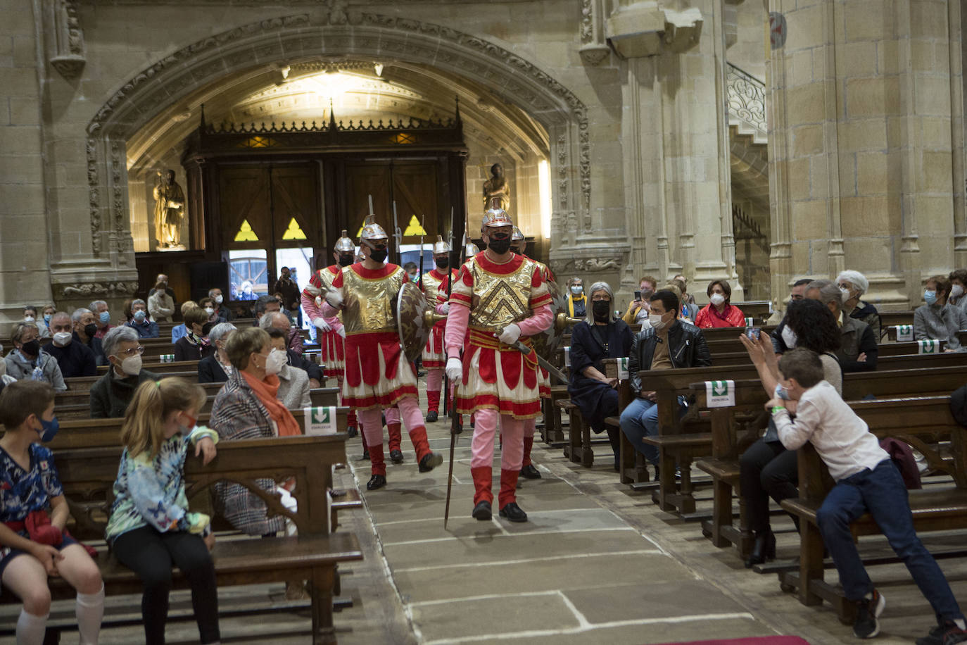 Fotos: Caída de los romanos en Hondarribia