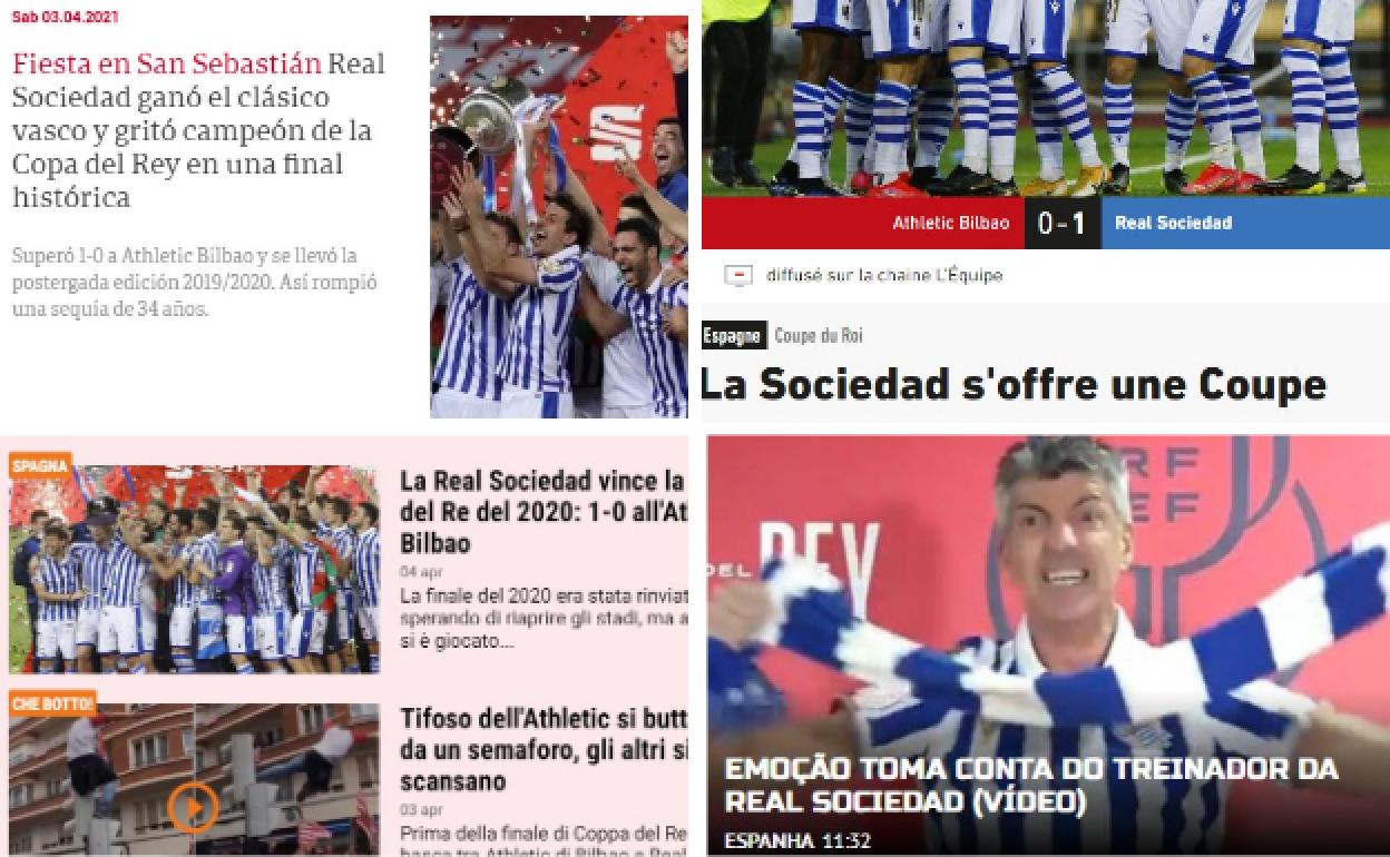 Final de Copa: Medio mundo está hablando de la Real Sociedad