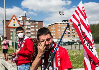 Imagen secundaria 1 - La llegada del Athletic a Bizkaia. 