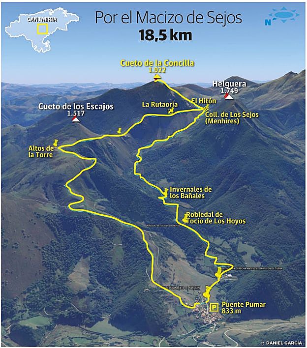 Cueto de la Concilla (1.900 m.)