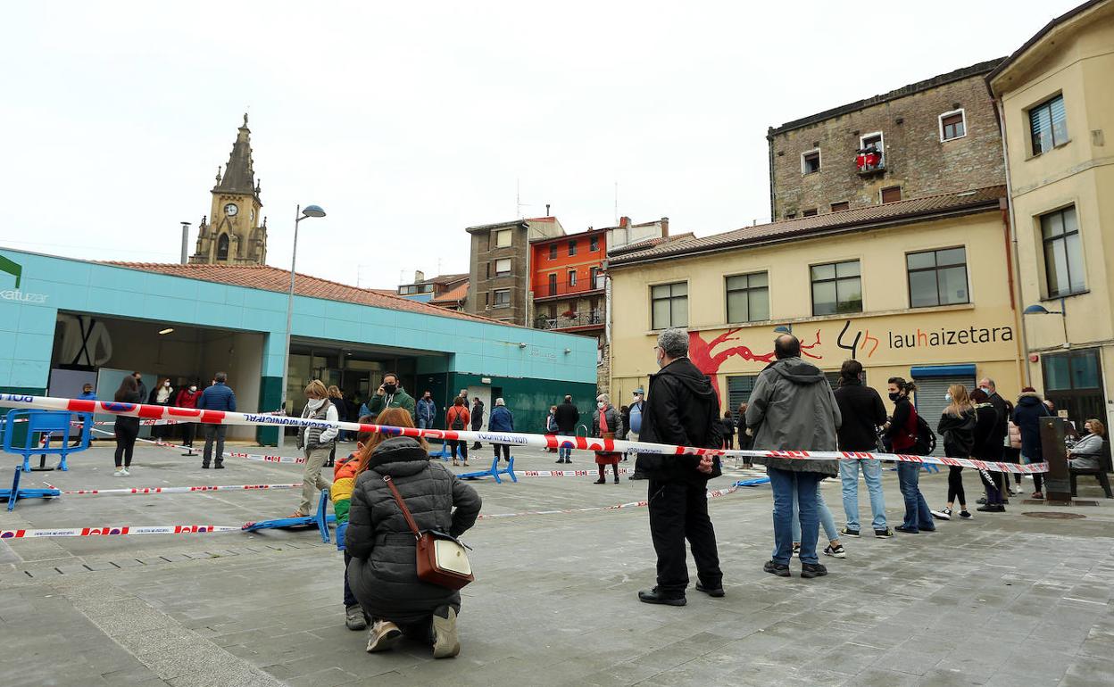 Coronavirus en Gipuzkoa: El cribado de Errenteria se amplía hasta el sábado y se alargará más días si es preciso