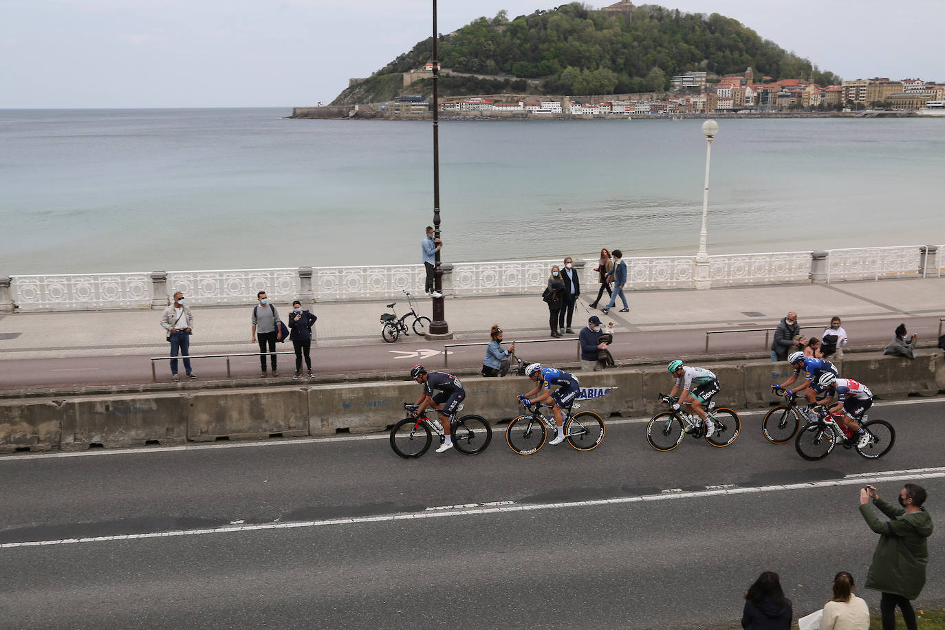 El recorrido entre Hondarribia y Ondarroa podría permitir la primera llegada al sprint de la carrera. 