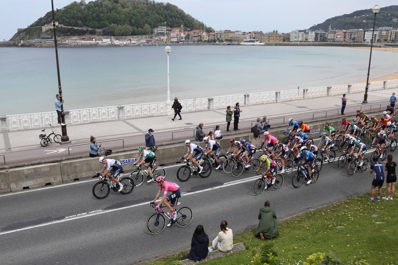 El recorrido entre Hondarribia y Ondarroa podría permitir la primera llegada al sprint de la carrera. 