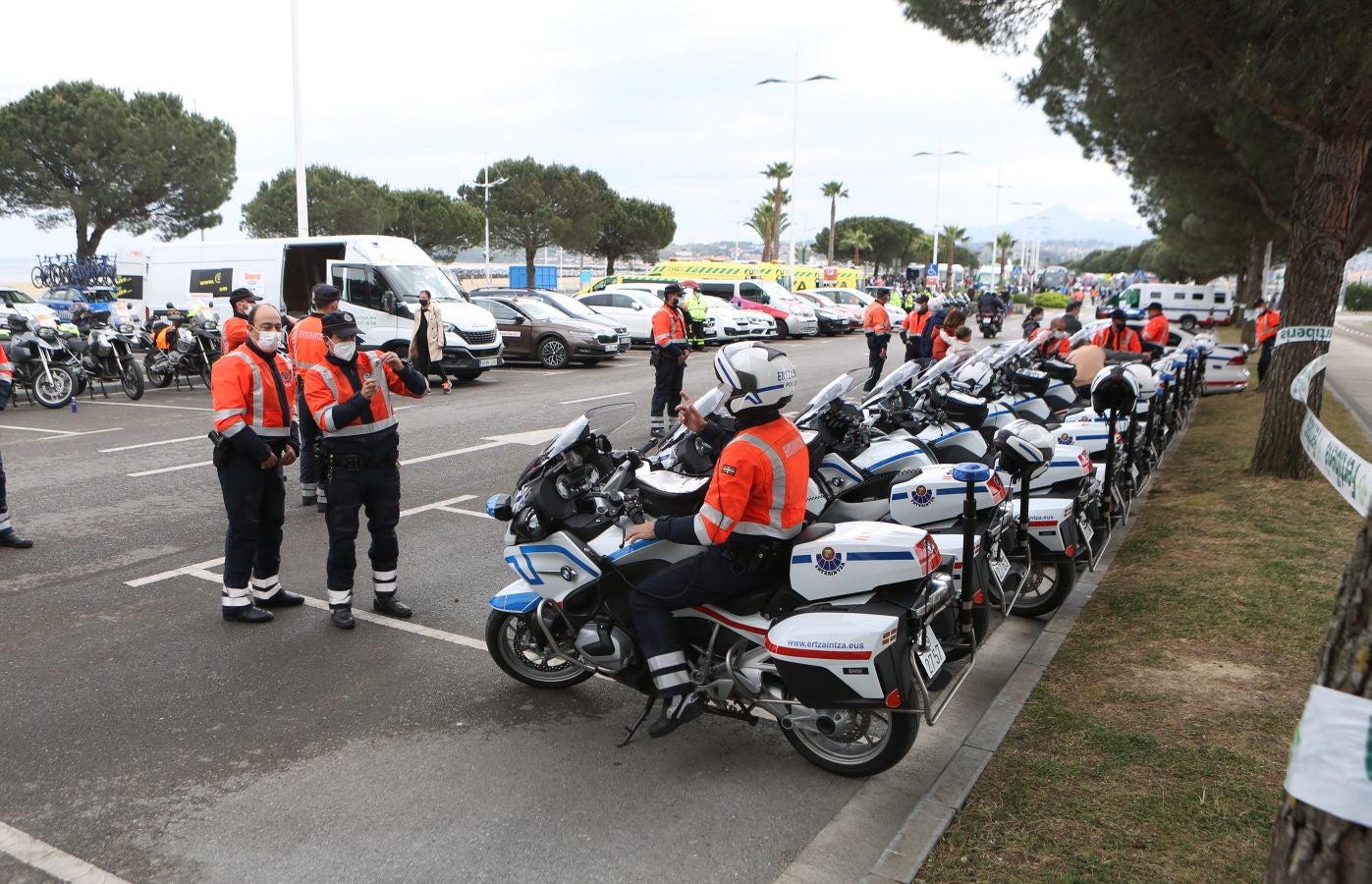 El recorrido entre Hondarribia y Ondarroa podría permitir la primera llegada al sprint de la carrera. 
