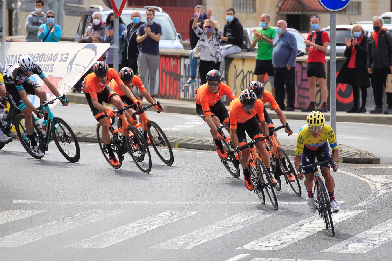 El recorrido entre Hondarribia y Ondarroa podría permitir la primera llegada al sprint de la carrera. 