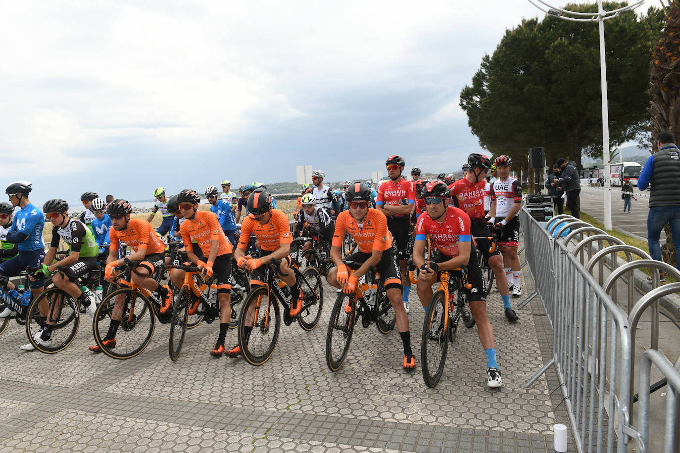 El recorrido entre Hondarribia y Ondarroa podría permitir la primera llegada al sprint de la carrera. 