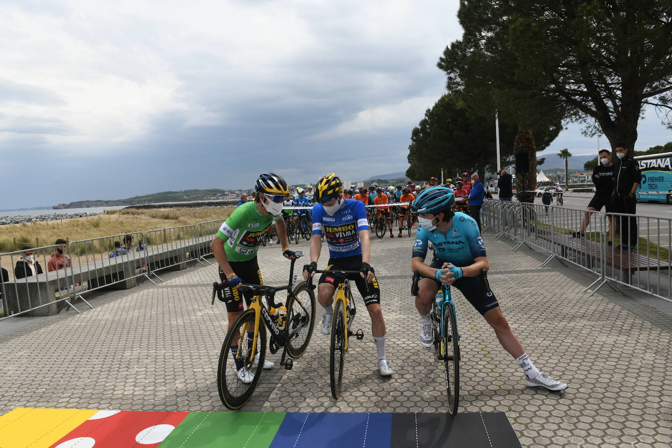 El recorrido entre Hondarribia y Ondarroa podría permitir la primera llegada al sprint de la carrera. 
