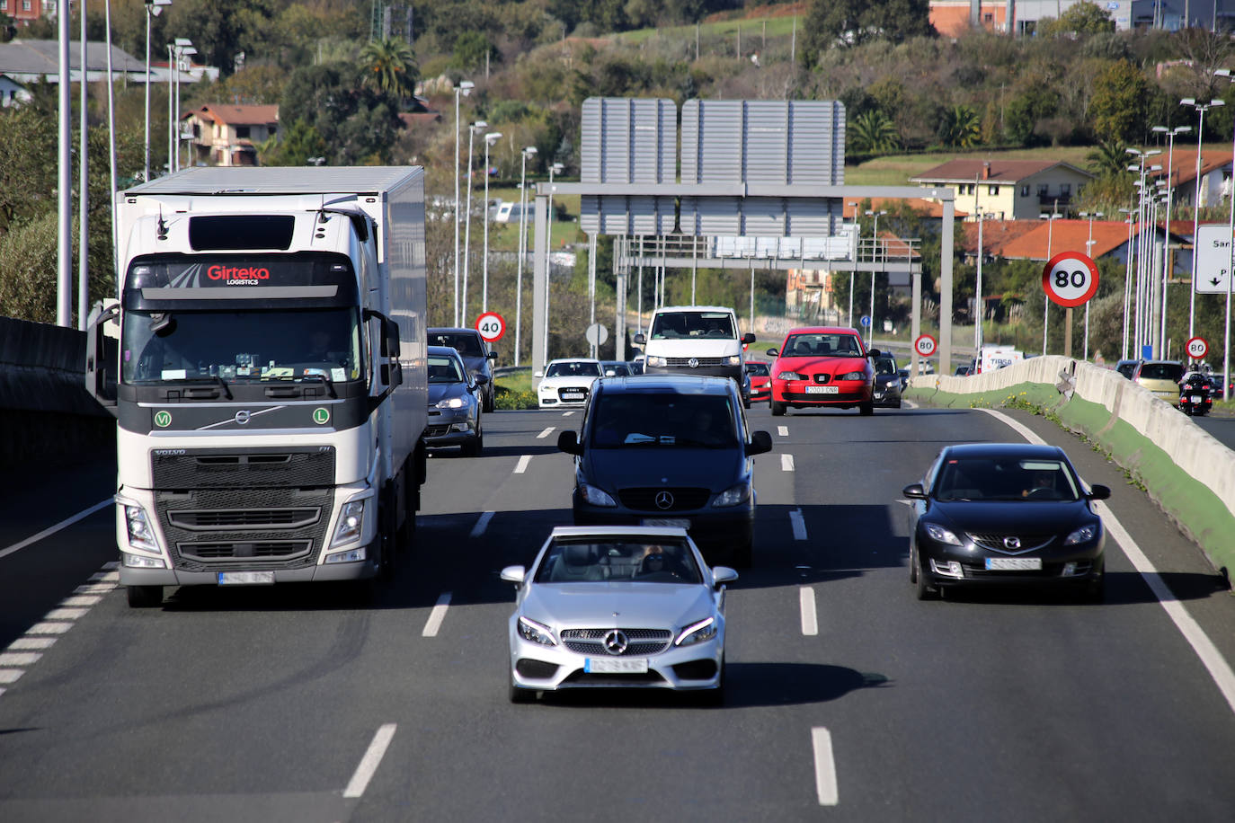 Tráfico Euskadi: La Semana Santa se cierra sin víctimas mortales en las carreteras de Euskadi y con seis heridos graves