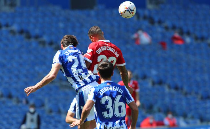 Las mejores imágenes del Real Sociedad - Sevilla