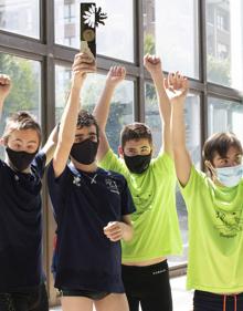 Imagen secundaria 2 - El club Konporta brilla en el Campenato de Gipuzkoa de natación adaptada