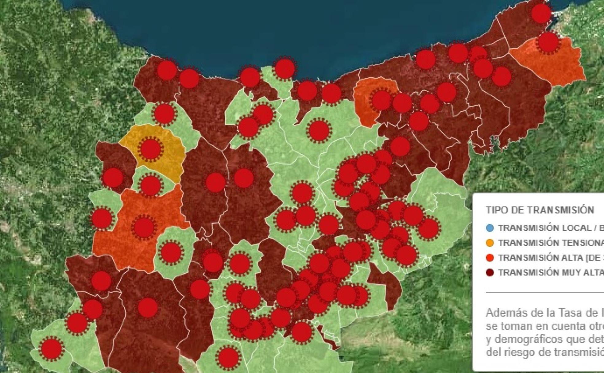 Coronavirus Gipuzkoa: Andoain, última localidad en caer en la zona roja