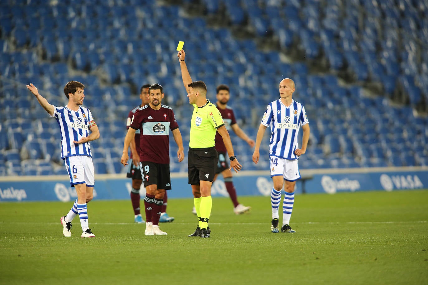 Las mejores imágenes del Real Sociedad - Celta