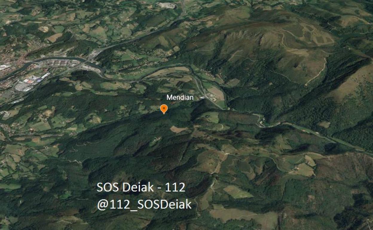 Fallece un ciclista en una pista forestal de Aiako Harria