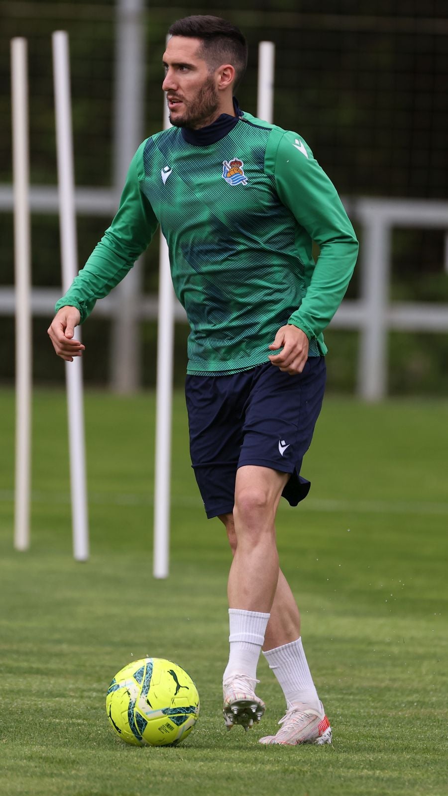 Fotos: Última sesión en Zubieta antes del derbi guipuzcoano