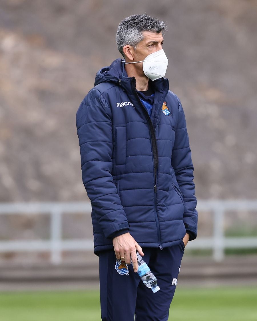 Fotos: Última sesión en Zubieta antes del derbi guipuzcoano