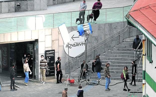 'Bienvenidos a Edén', la nueva serie que se rueda en Donostia