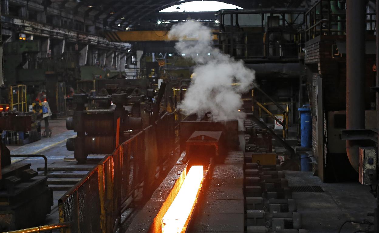 Factoría de Sidenor en Azkoitia. 