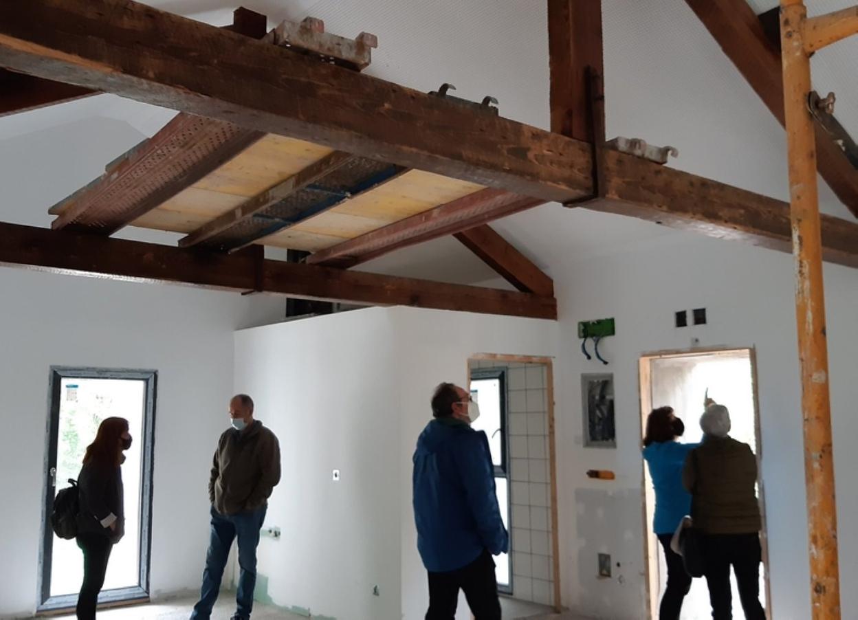 Txokoaldeko ekipamendua barrutik. 