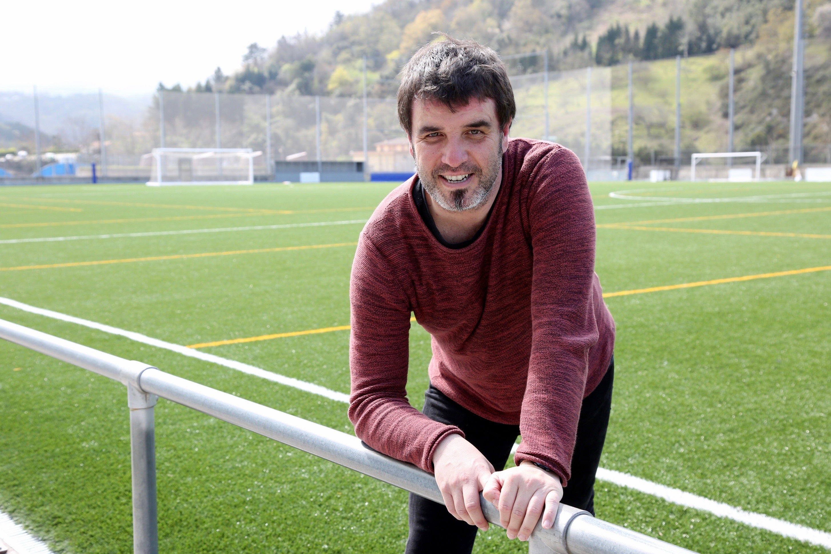 Aitor Zulaika, entrenador del Real Unión.