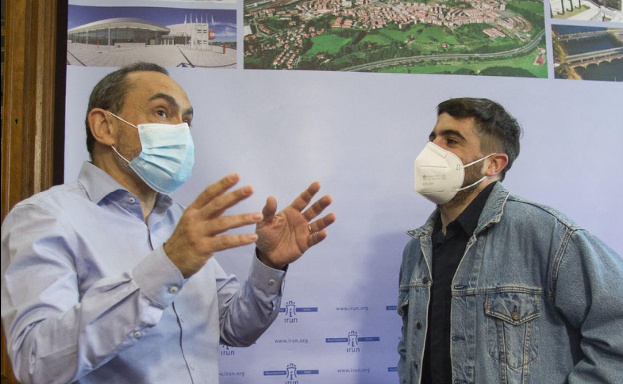 Miguel Ángel Páez y Borja Olazabal explicaron la composición y objetivos de la nueva Comisión de la Sostenibilidad Energética. 