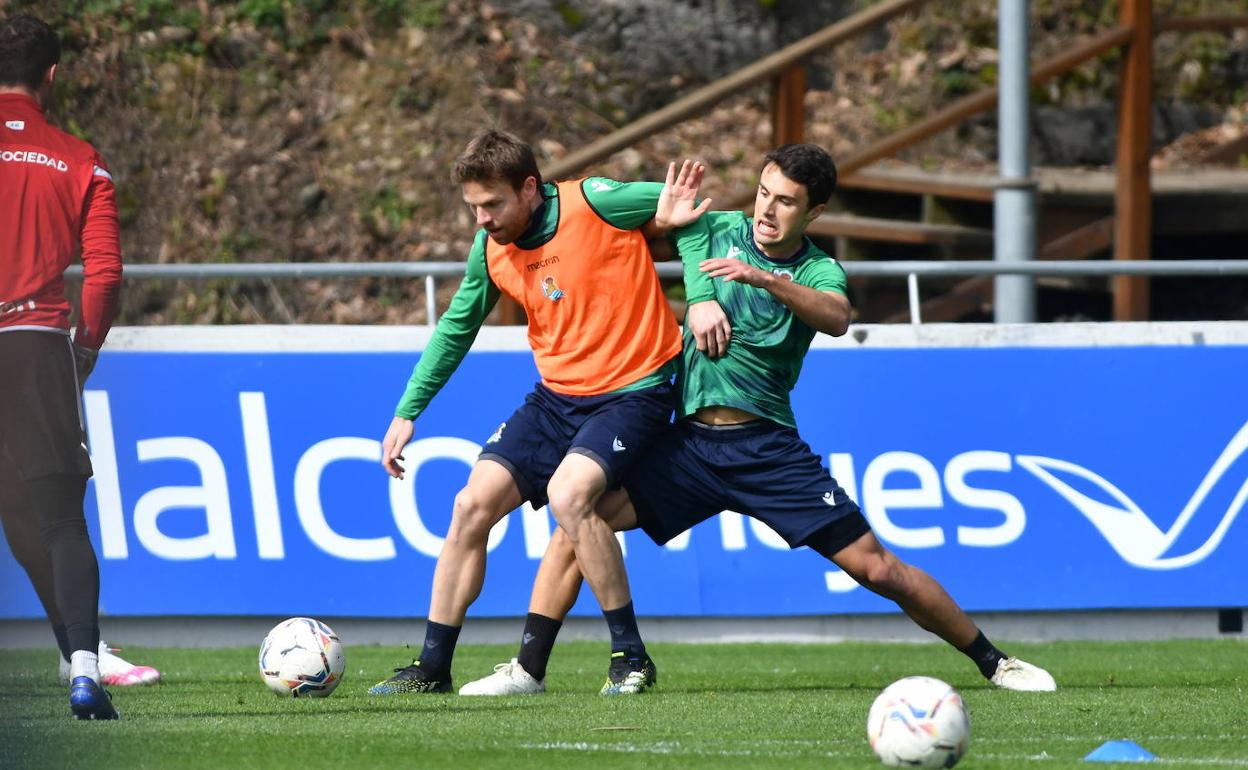 Asier Illarramendi se reincorpora a la dinámica grupal en Zubieta