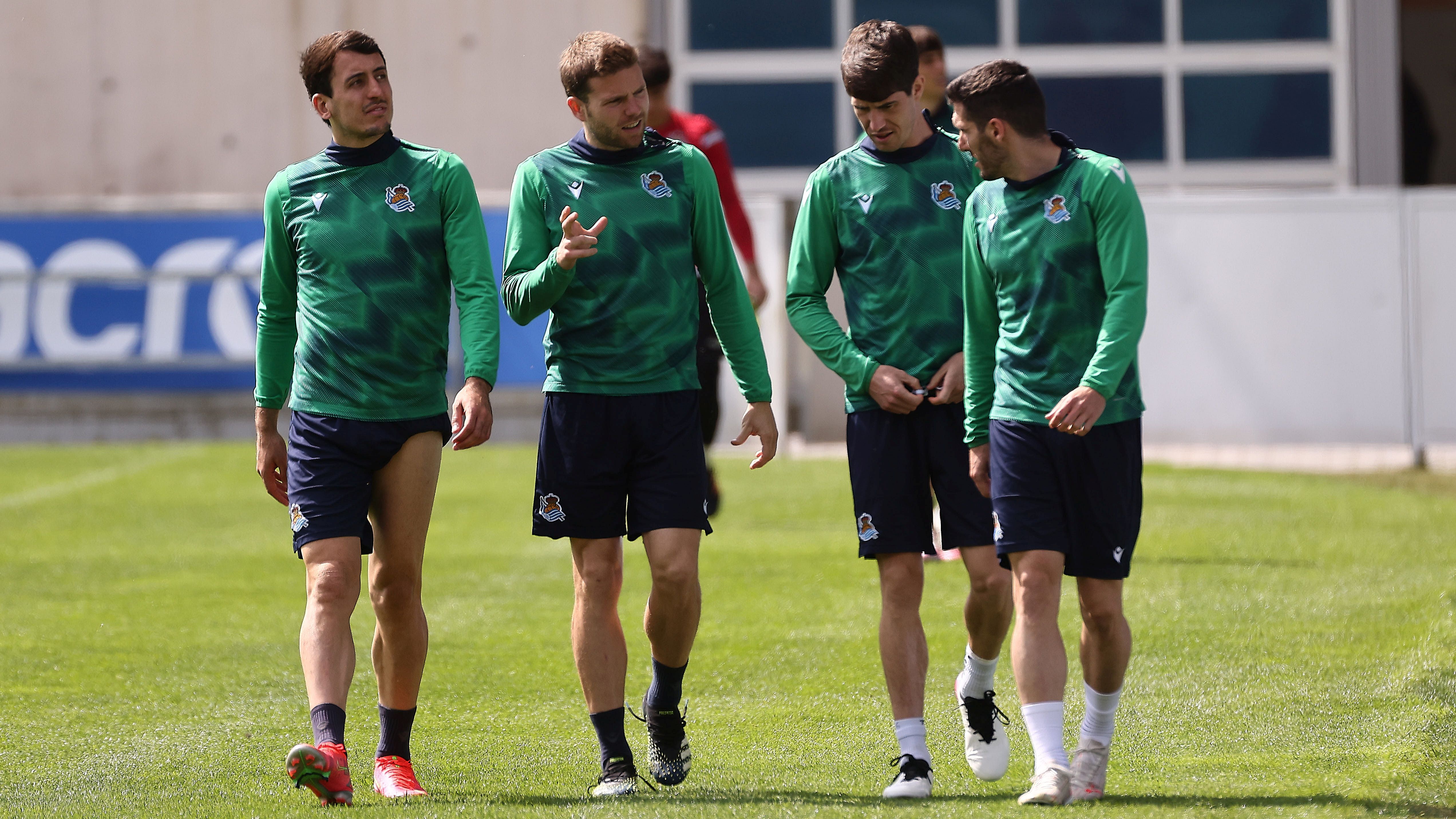 Fotos: Las mejores imágenes del entrenamiento de la Real Sociedad