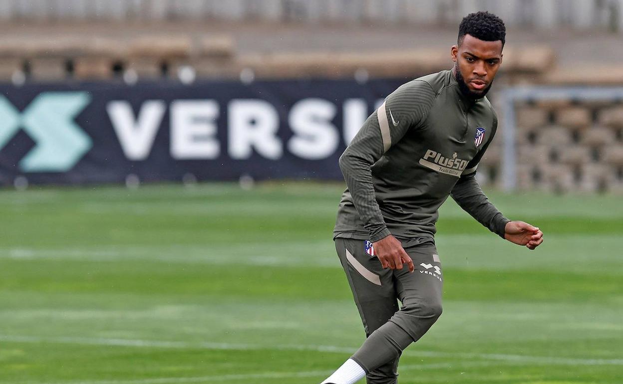 Thomas Lemar, baja en el centro del campo del Atlético de Madrid