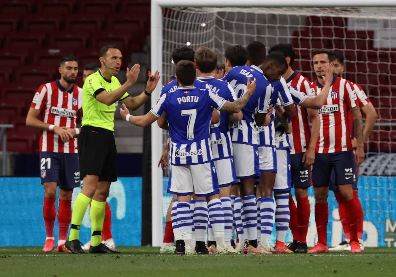 Fotos: Las mejores imágenes del Atlético - Real Sociedad