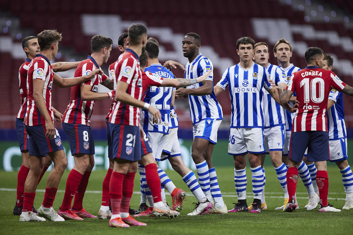 Fotos: Las mejores imágenes del Atlético - Real Sociedad