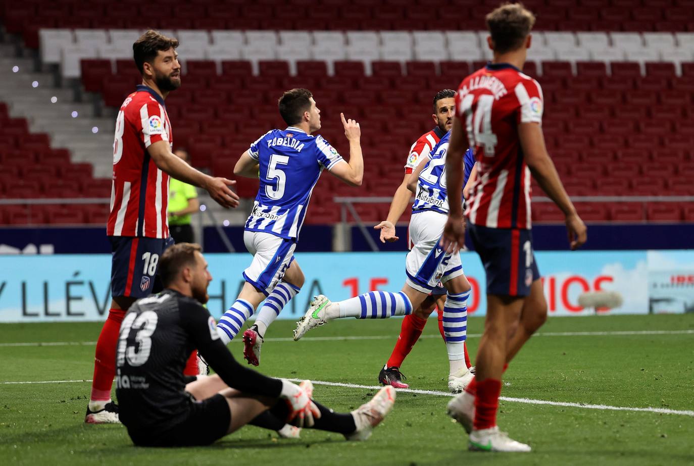 Fotos: Las mejores imágenes del Atlético - Real Sociedad