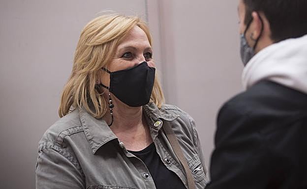 Mari Carmen Arruabarrena, en Artaleku.